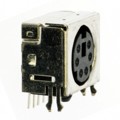 MD2-60ST - CONN RCPT FMALE MINI DIN 6P SLDR