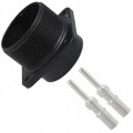 ACC02E22-1P(025) - CONN RCPT MALE 2POS SILVER CRIMP