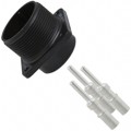 ACC02E20-19P(025) - CONN RCPT MALE 3POS SILVER CRIMP