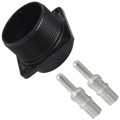 ACC02E24-9P(025) - CONN RCPT MALE 2POS SILVER CRIMP
