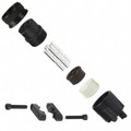 ACC06E22-22R(025) - CONN PLUG FMALE 4P SILVER CRIMP