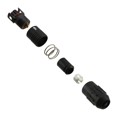 HR30-6P-3S(71) - CONN PLUG FMALE 3P GOLD SLDR CUP