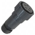 10-610142-003 - CONN PLUG FMALE 5P SILVER SCREW