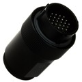 JR25WP-24P(71) - CONN PLUG MALE 24P SOLDER CUP