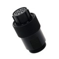 JR16WP-10S(71) - CONN PLUG FMALE 10P SOLDER CUP