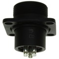 JR13WR-3P(71) - CONN RCPT MALE 3P SILV SLDR CUP