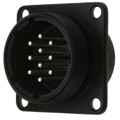 JR21WR-10P(71) - CONN RCPT MALE 10P SOLDER CUP