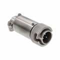 RM12BPE-3PH(71) - CONN PLUG MALE 3P SILV SLDR CUP