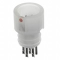 2-1445555-1 - CONN RCPT MALE 7P GOLD SLDR CUP