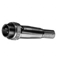 SL402M - CONN PLUG MALE 2P SILV SLDR CUP