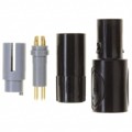 1877846-2 - CONN PLUG MALE 6P GOLD SLDR CUP