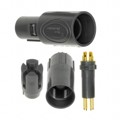 1877846-9 - CONN PLUG MALE 6P GOLD SLDR CUP