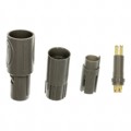 1-1877846-2 - CONN PLUG MALE 6P GOLD SLDR CUP