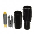 1877847-3 - CONN PLUG MALE 7P GOLD SLDR CUP