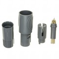 1-1877847-2 - CONN PLUG MALE 7P GOLD SLDR CUP