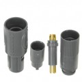 1877849-4 - CONN PLUG MALE 5P GOLD SLDR CUP