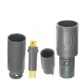 1877850-4 - CONN PLUG MALE 6P GOLD SLDR CUP