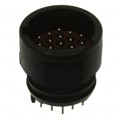 2-1445756-0 - CONN RCPT MALE 19POS GOLD SOLDER