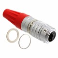 JB5DX08YL3130 - CONN CIRC PLUG 8POS SOLDER CUP
