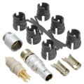 JBXFD1G07MSSDSMR - CONN PLUG MALE 7P GOLD SLDR CUP