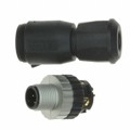 43-00099 - CONN RCPT MALE 4POS GOLD SCREW