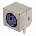 1734124-2 - CONN RCPT FMALE MINI DIN 6P SLDR