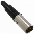M-XL-4-12S - CONN PLUG MALE MINI XLR 4P SLDR