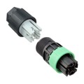 1582205 - CONN DISTRIBUTOR 4POS SILVER IDC