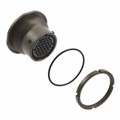 MKJ3C7W12-37CN - CONN RCPT FMALE 37POS GOLD SLDR
