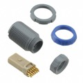 XKN.M22.GLLG - CONN RCPT FMALE 22P SOLDER CUP