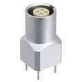 JBXEZ1G04FPSDSR - CONN RCPT FMALE 4POS GOLD SOLDER