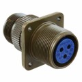 97-3100A-16-10S - CONN RCPT FMALE 3P SILV SLDR CUP