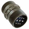 97-3101A-24-11P - CONN RCPT MALE 9P SILV SLDR CUP