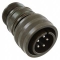 97-3107A-18-11P - CONN PLUG MALE 5P SILV SLDR CUP