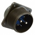 97-3102A-22-12P - CONN RCPT MALE 5P SILV SLDR CUP