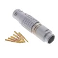 FGG.2B.306.CYCD92 - CONN PLUG MALE 6POS GOLD CRIMP