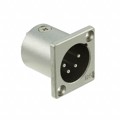 HA16RA-4P(76) - CONN RCPT MALE 4P SILV SLDR CUP