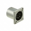 HA16RA-5P(76) - CONN RCPT MALE 5P SILV SLDR CUP