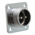 RM15WTRZB-2P(71) - CONN RCPT MALE 2P SILV SLDR CUP