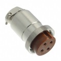 HS28P-4(71) - CONN PLUG FMALE 4P SOLDER CUP