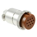 HS25PE-10(71) - CONN PLUG FMALE 10P SOLDER CUP