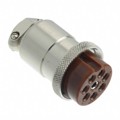 HS25P-8(71) - CONN PLUG FMALE 8P SOLDER CUP