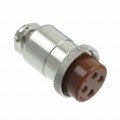 HS25P-4(71) - CONN PLUG FMALE 4P SOLDER CUP