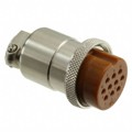 HS25P-10(71) - CONN PLUG FMALE 10P SOLDER CUP