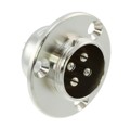 HS16R-4(71) - CONN RCPT MALE 4P SOLDER CUP