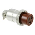 HS16P-3(71) - CONN PLUG FMALE 3P SOLDER CUP