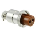 HS14P-2(71) - CONN PLUG FMALE 2P SOLDER CUP