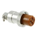 HS12PD-4A(71) - CONN PLUG FMALE 4P SOLDER CUP