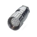 1593653 - CONN PLUG FMALE 6POS SOLDER CUP
