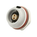 JMXHH1G02FSUDSU - CONN RCPT FMALE 2P GOLD SLDR CUP